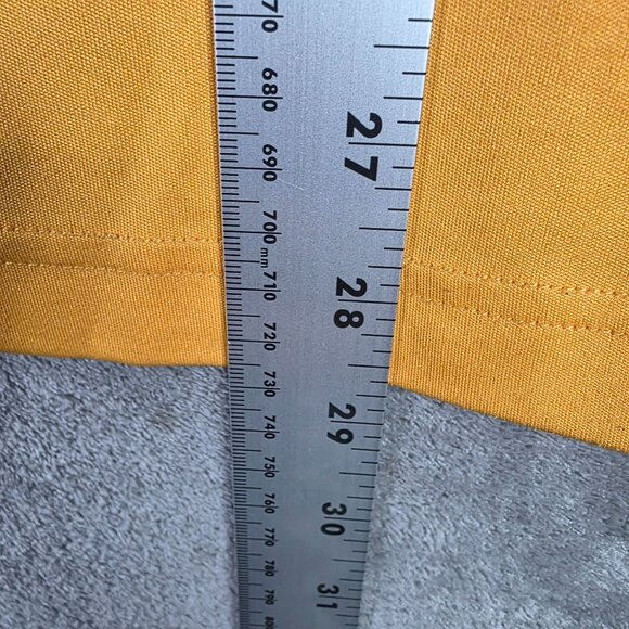 Mens Fila Sport Golf Orange Performance Polo Shirt Short Sleeve Polyester XL - Picture 7 of 8